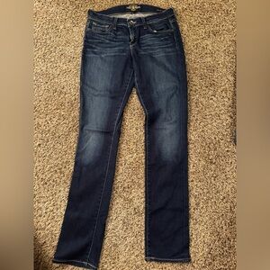 Lucky Brand Dark Blue Straight Leg Jeans